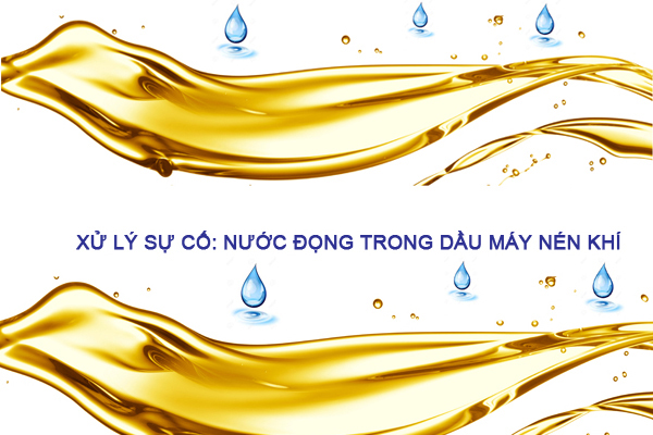​Nguyên nhân, hậu quả và cách khắc phục nước đọng dầu máy nén khí